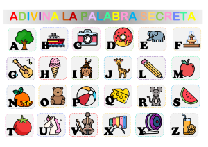 ADIVINA LA PALABRA