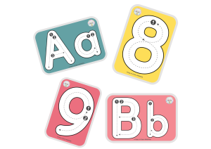 TRAZOS LETRAS Y NÚMEROS